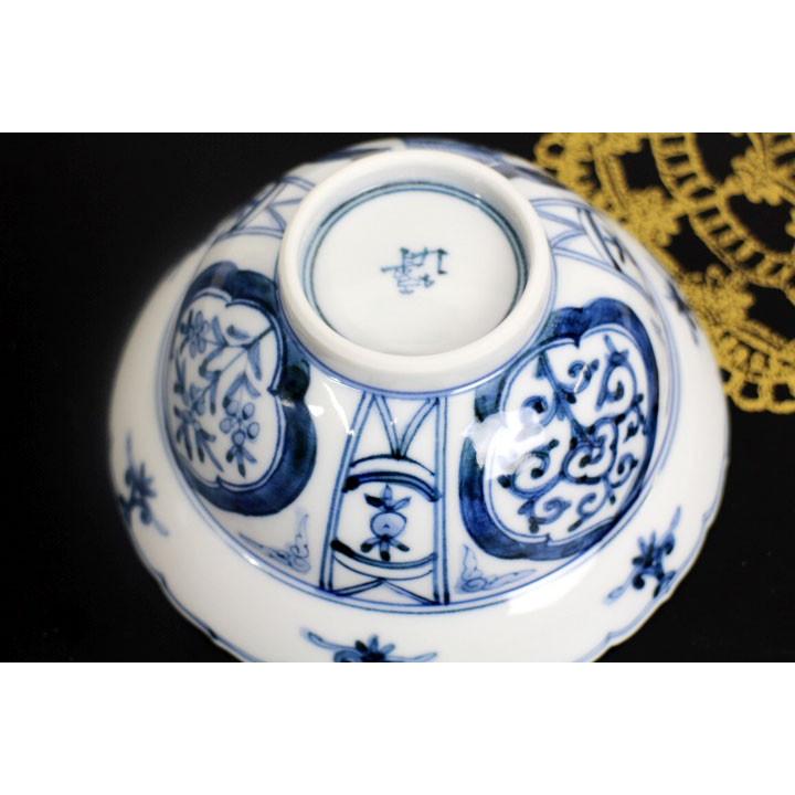 未使用保管品✨九谷焼 山本長左 芙蓉手宝寿紋 菓子器✨宮内庁御用達 長左 鉢 皿 宮内庁御用窯】菓子鉢 芙蓉手宝寿紋/山本長左