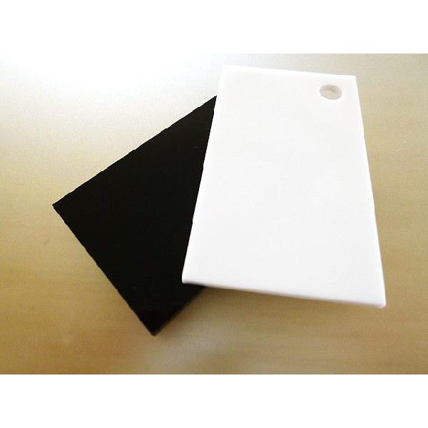 アクリル板(キャスト)白黒-板厚(5ミリ)-1350mm×1100mm 以上　｜toumeikan
