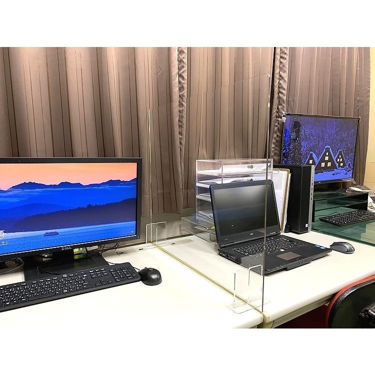 [まん延防止等重点措置対策商品] まとめ買い値引き サイズ変更 パーテーション sc900 アクリル板  飲食店 コロナ 飛沫防止 パーティション 90センチ×60センチ