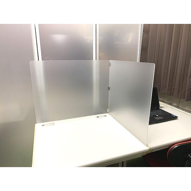 仕切り デスク L型丁番タイプ アクリル板 サイズオーダー 90 仕切り デスク L型丁番タイプ アクリル板 サイズオーダー 90