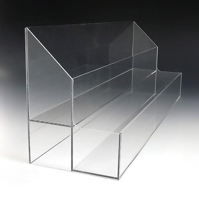 アクリルひな壇ケース W410×H150×D105 雛壇 雛段 ひな段 ディスプレイ