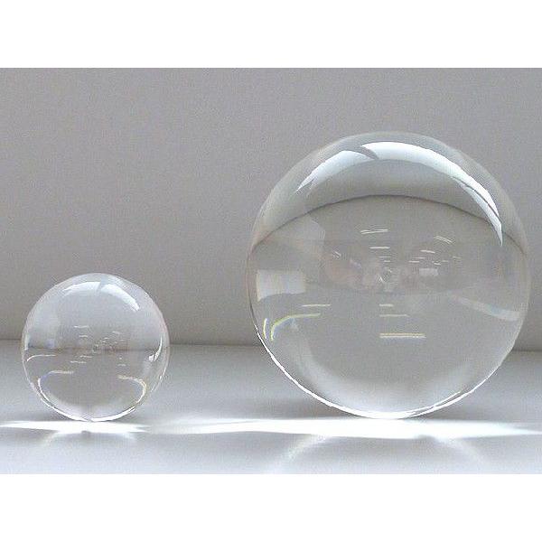アクリル球-透明-外径(25ミリ)　｜toumeikan
