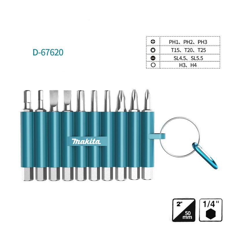 マキタ　(Makita)　10ピースドライバービットセット　ビットセット　ビット　D-67620【並行輸入品】｜toumon-store｜02