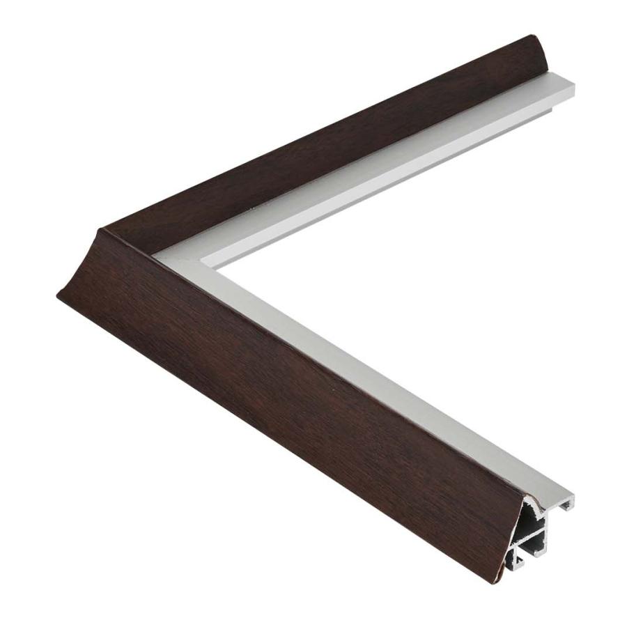 OA額縁 ポスターパネル アルミフレーム エトルタ オーク サイズ600X500mm