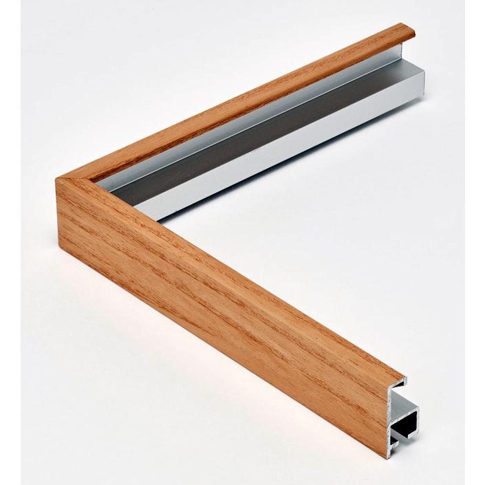 OA額縁 ポスターパネル アルミフレーム T25 ナチュラル A3サイズ