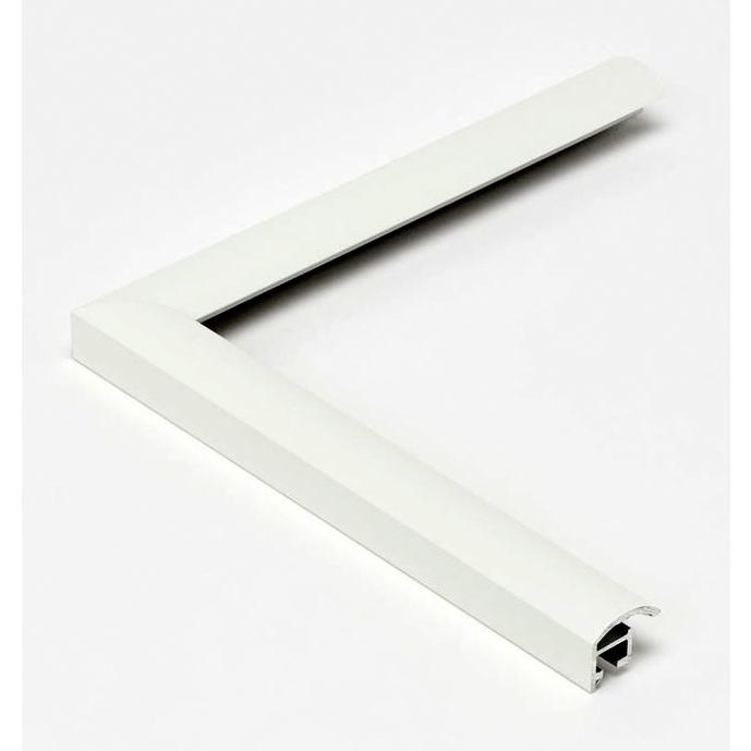 横長の額縁 アルミフレーム YFM ネオホワイト 横長Ｂ サイズ500X250mm