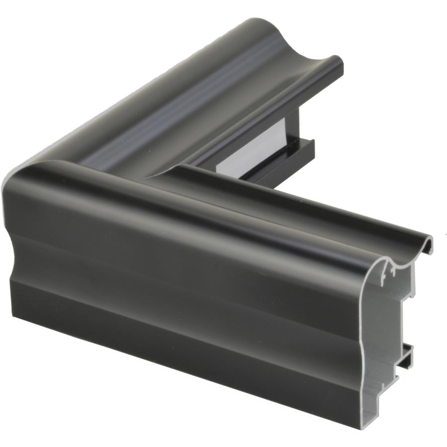 額縁　油絵/油彩額縁 アルミフレーム 仮縁 6573（オール５０） M40号 ブラック