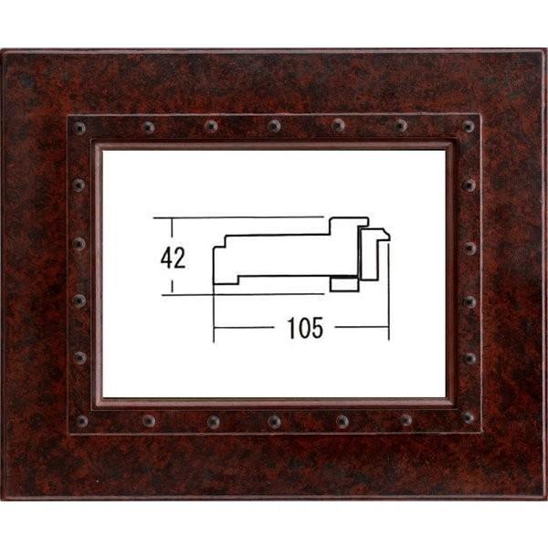 額縁 ハンドメイド額 手作り 油絵額縁 油彩額 木製フレーム アクリル付 6246 サイズm15号 Blusquare Org