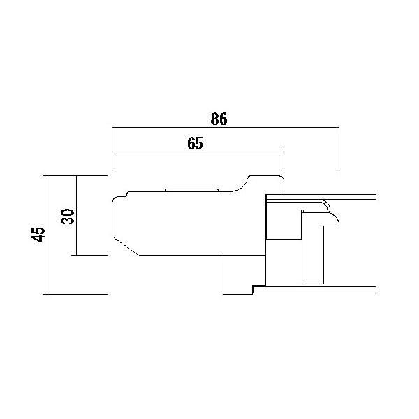 額縁　油絵/油彩額縁 樹脂製フレーム 高級額縁 フレーム アクリル付 7101 サイズ F3号 ゴールド_2
