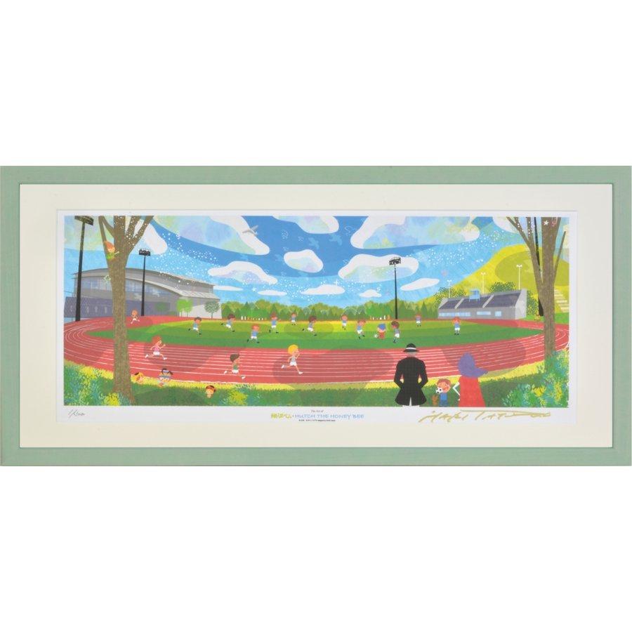 正規品】 ジークレー版画 額装絵画 タツノコプロ はりたつお 昆虫物語