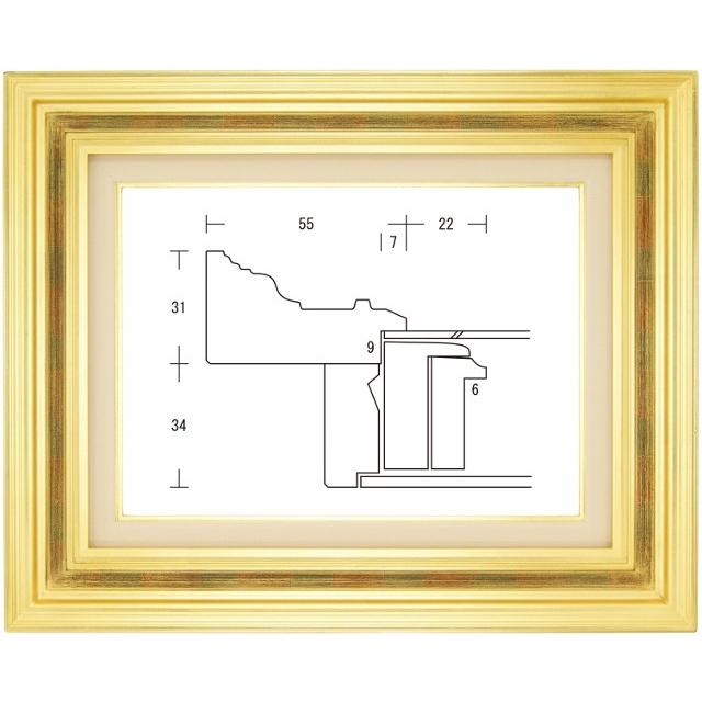 回廊55 金 サイズF20号