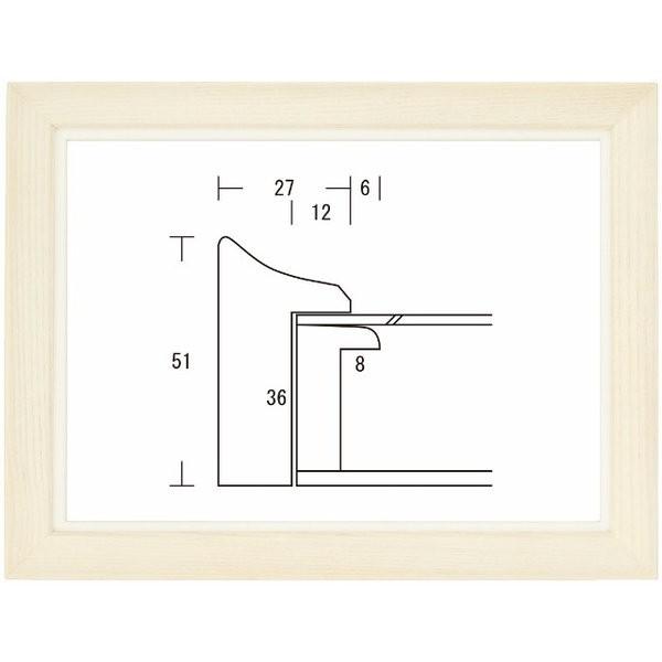 額縁 油彩額縁 油絵額縁 木製フレーム キュートII サイズF40号
