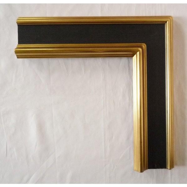 額縁 油彩額縁 油絵額縁 木製フレーム 大型仮縁 MK-1 金 サイズF40号