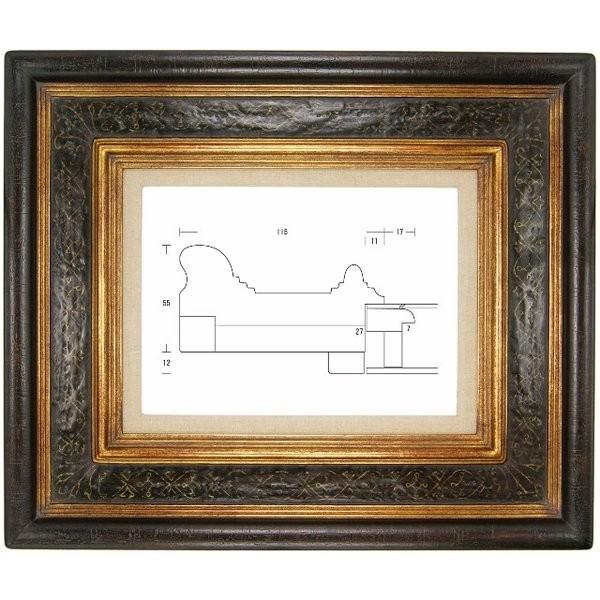 額縁 油彩額 油絵額縁 木製フレーム Saca04 03 サイズf60号 Agroferti Com Br