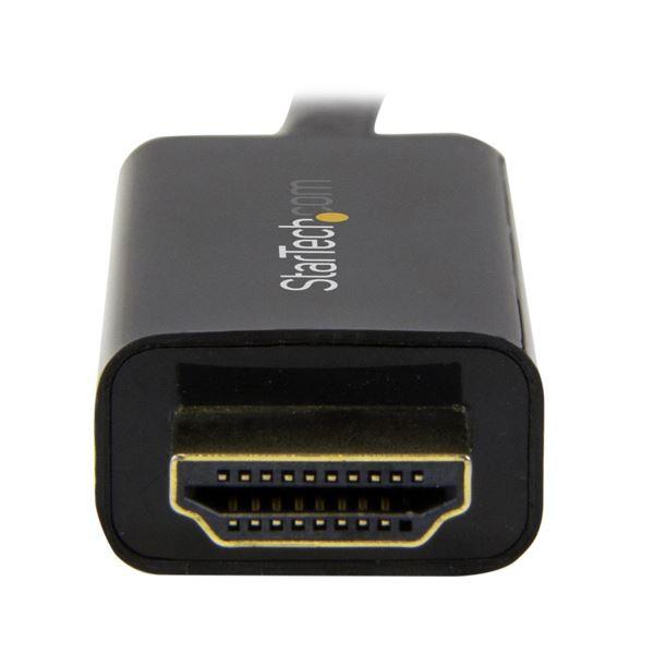 （まとめ）StarTech MiniDisplayPort - HDMI変換ケーブル 2m MDP2HDMM2MB 1本〔×2セット〕_4