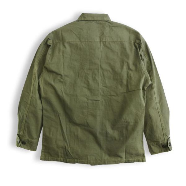 アメリカ軍 ジャングル ファーティング リップストップ ジャケット 4thモデル L オリーブ レプリカ 米軍 ミリタリーウェア_1