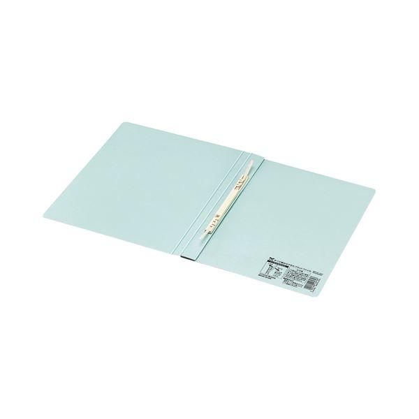 （まとめ）コクヨ フラットファイル（オール紙）A4タテ 100枚収容 背幅18mm 青 フ-RK10NB 1セット（10冊）〔×5セット〕_2