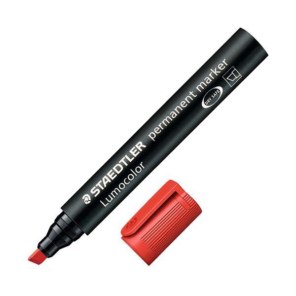 ステッドラー 油性マーカー ルモカラー太書き斧型 B(2.0~5.0mm) 4色(各色1本) 350 WP4 1セット(5パック)_2