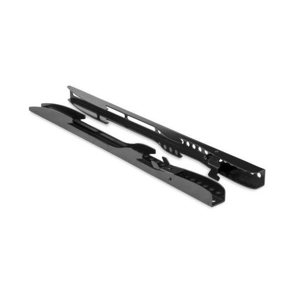 StarTech.com ダブルアーム式テレビ壁掛け金具 32-75型 VESA規格対応 ブラック＆シルバー FPWARPS1台の画像