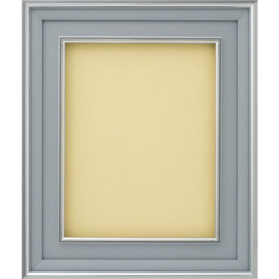 油絵/油彩額縁 アルミフレーム DA-603 Cマット シルバー サイズM15号