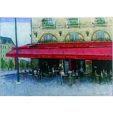 油絵 ビンテージ 額装 1978 パリ フェラン作 油絵 ビンテージ 額装 1978 パリ フェラン作 油絵 ビンテージ