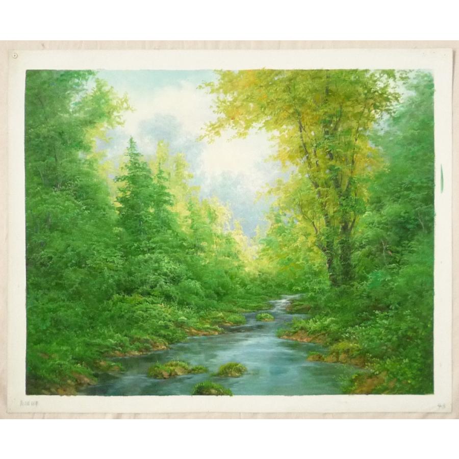 油彩画 洋画 肉筆絵画 （ 油絵額縁付きで納品対応可 ） F20号サイズ