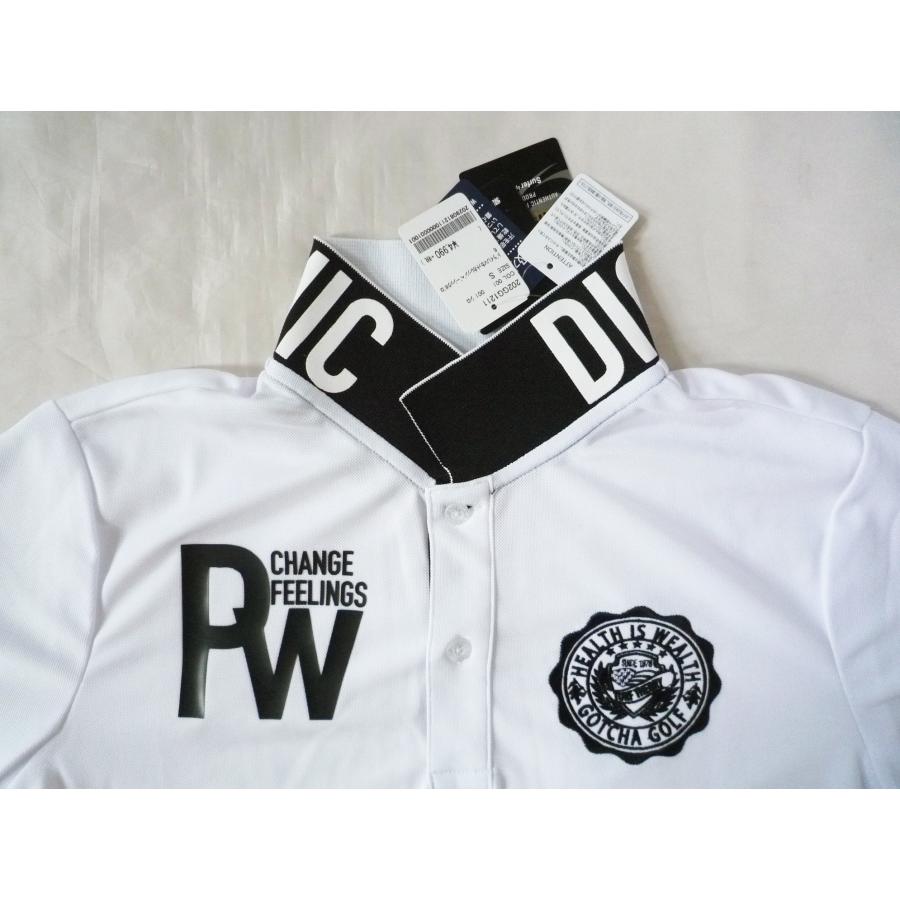 ポロシャツ 半袖 吸水速乾 UVカット GOTCHA GOLF ガッチャ ゴルフ XSサイズ ホワイト |  | 02