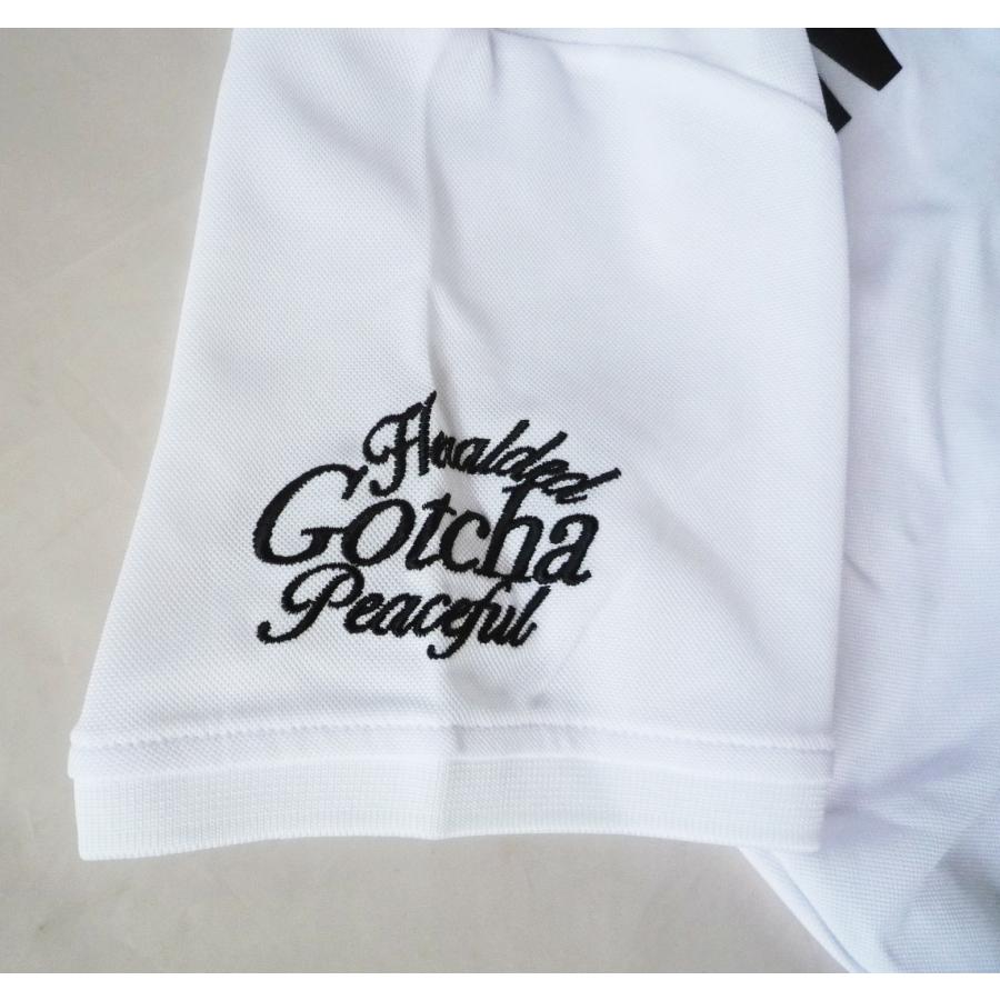 ポロシャツ 半袖 吸水速乾 UVカット GOTCHA GOLF ガッチャ ゴルフ XSサイズ ホワイト |  | 04