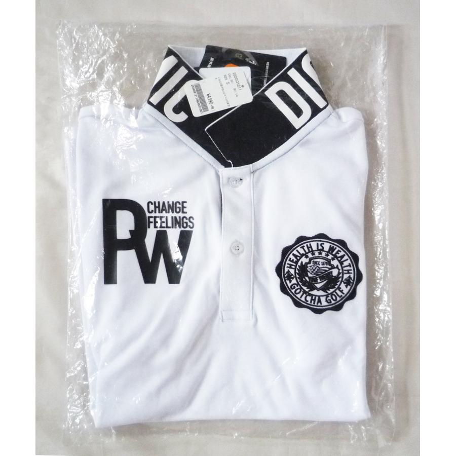 ポロシャツ 半袖 吸水速乾 UVカット GOTCHA GOLF ガッチャ ゴルフ XSサイズ ホワイト |  | 07