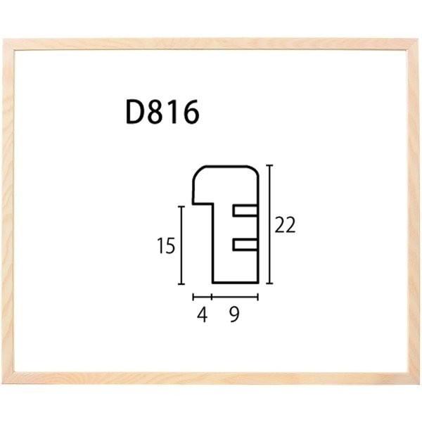 水彩用額縁 木製フレーム D816 アクリル付 F10号
