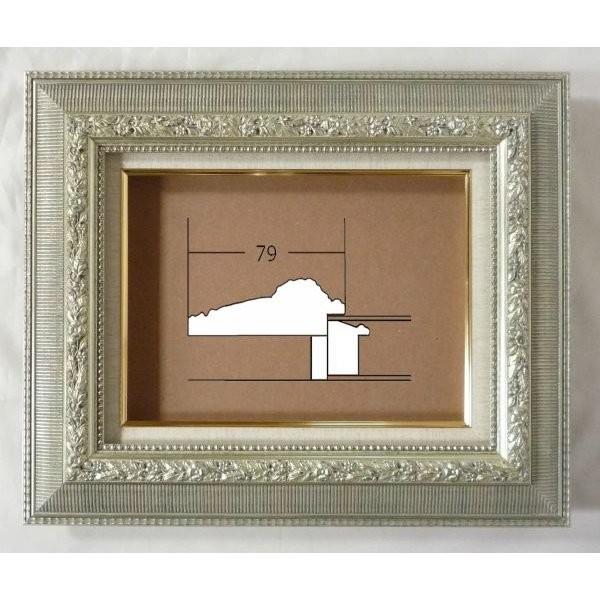 額縁　油彩 油絵用額縁　油彩額と泥足とケース（仮縁仕上げ）　キブカ　サイズF100号　S80号