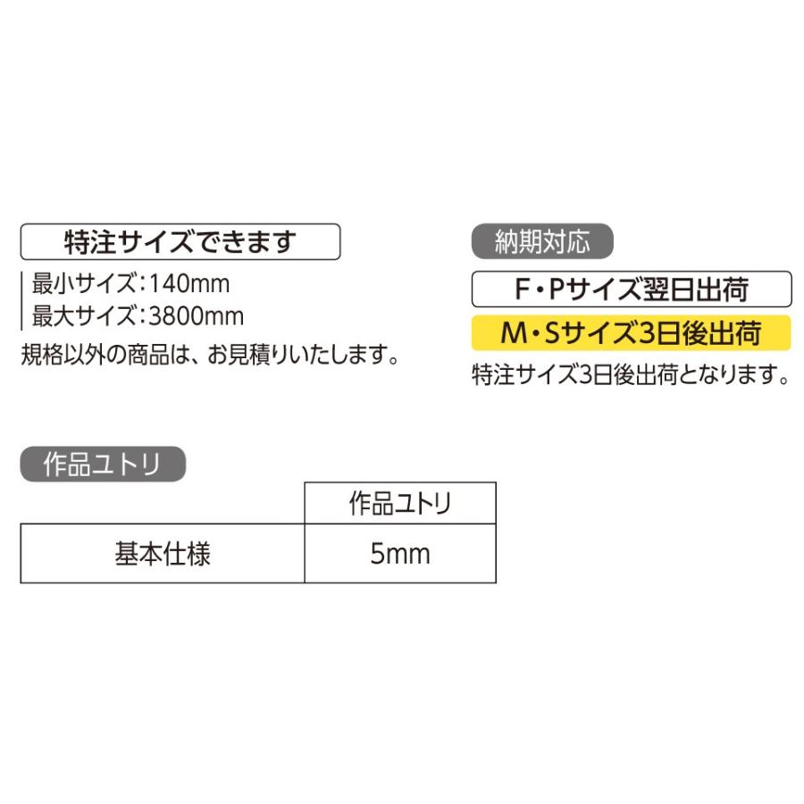 油彩額縁 油絵額縁 アルミフレーム 仮縁 CX-62 サイズM4号_4