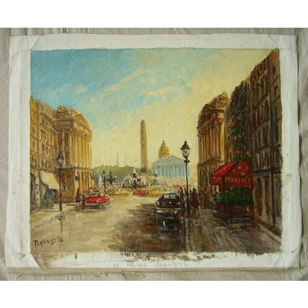 ヨーロッパ絵画 肉筆油絵 (額縁付きで納品対応可) サイズF6号