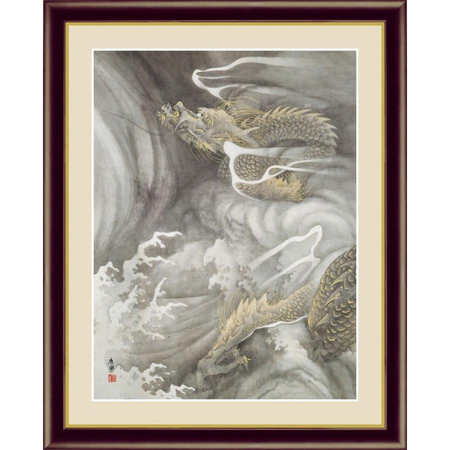 高精細デジタル額装版画 日本の名画 円山応挙 (まるやま おうきょ