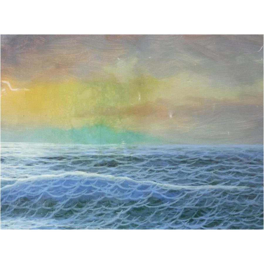ヨーロッパ絵画油絵手書きワイド海景 楽天市場】絵画 油絵 額入り絵画 油彩 手描き 地中海1 F4サイズ