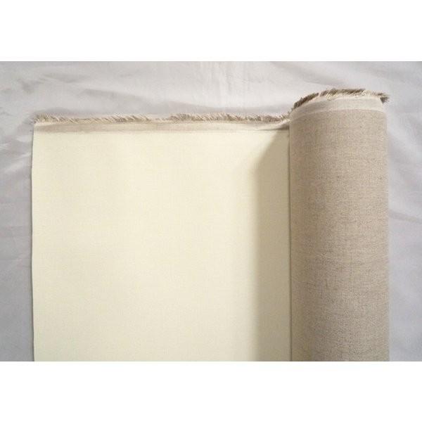 (A)新品 ロールキャンバス AD 麻中目 174cm x 10m A)新品 ロールキャンバス AD 麻中目 174cm x 10m