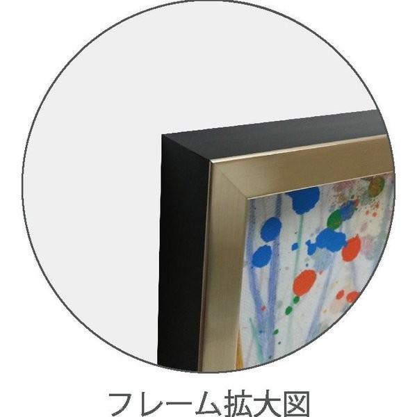 洋画 肉筆絵画 （ 油絵額縁付きで納品対応可 ） オイル 【左下】 ペイント アート「ドッグ＆パロット」