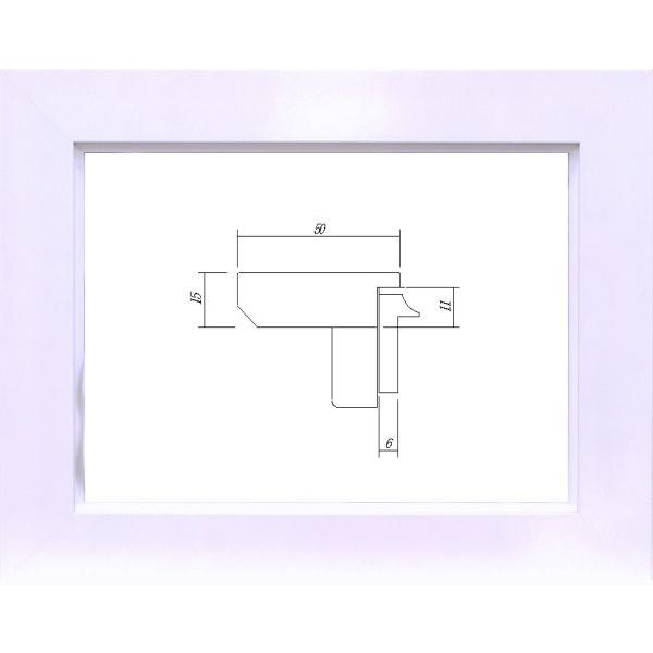 油彩額　油絵用額縁  3450 サイズ WSM ホワイト 白｜touo｜04