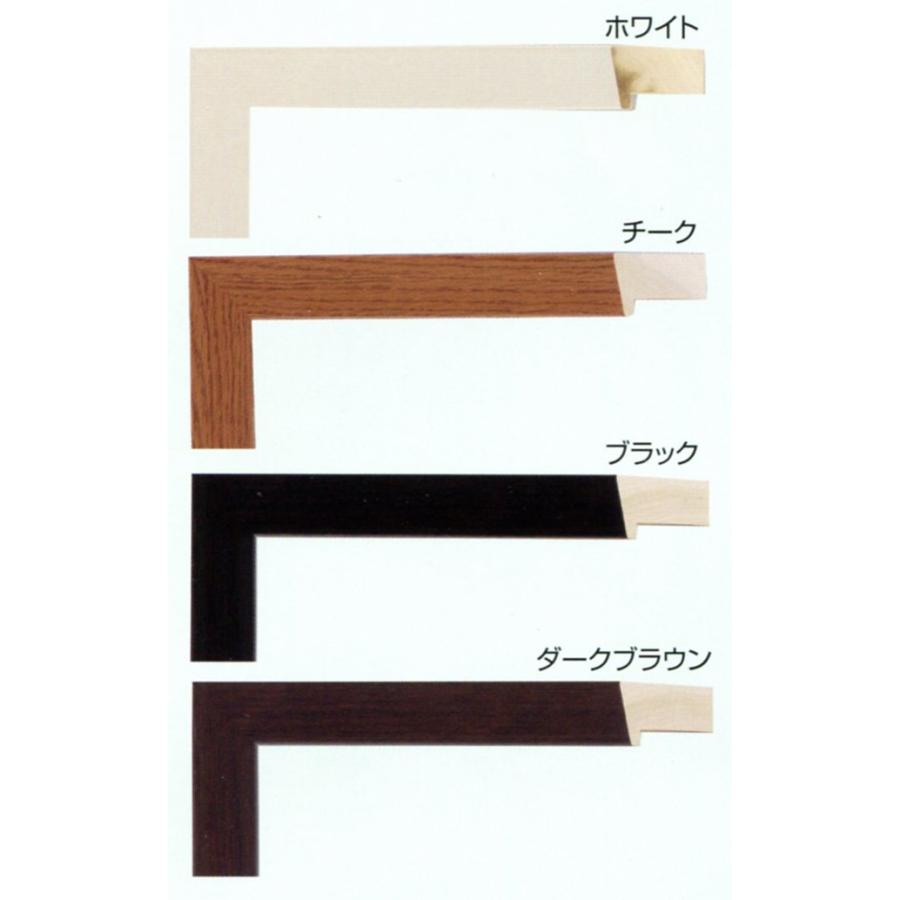 油絵⁄油彩額縁 木製フレーム 出展用仮縁 3485 サイズ P20号 ダークブラウン