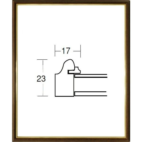 下がき用写真立て 木製枠組み 5702 大全紙大きさ 赤銅色 額縁-画材、アート用品-楽器、手芸、コレクション