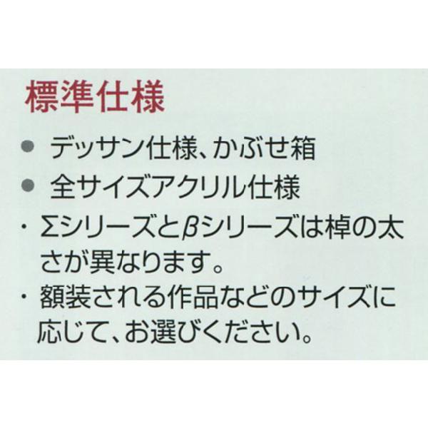 デッサン用額縁 木製 手作り ハンドメイド 6630 ＭＯ判 黒 ブラック｜touo｜02