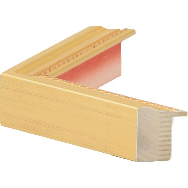 額縁　油絵/油彩額縁 出展用木製仮縁 7300 F60号 ゴールド