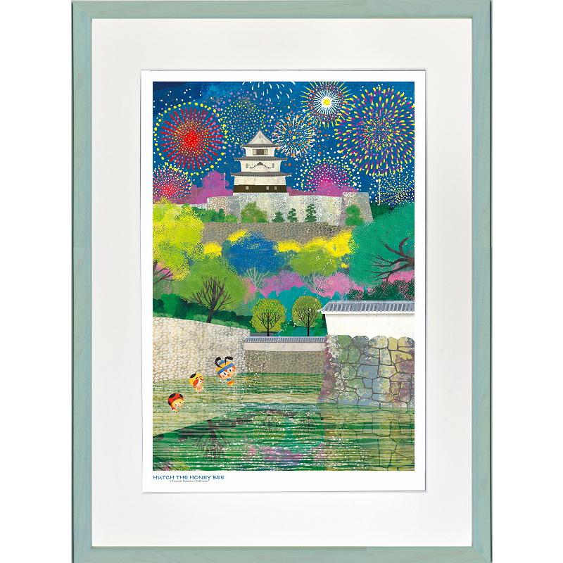 贈答品 ジークレー版画 アートコレクション 額装絵画 UVカットアクリル