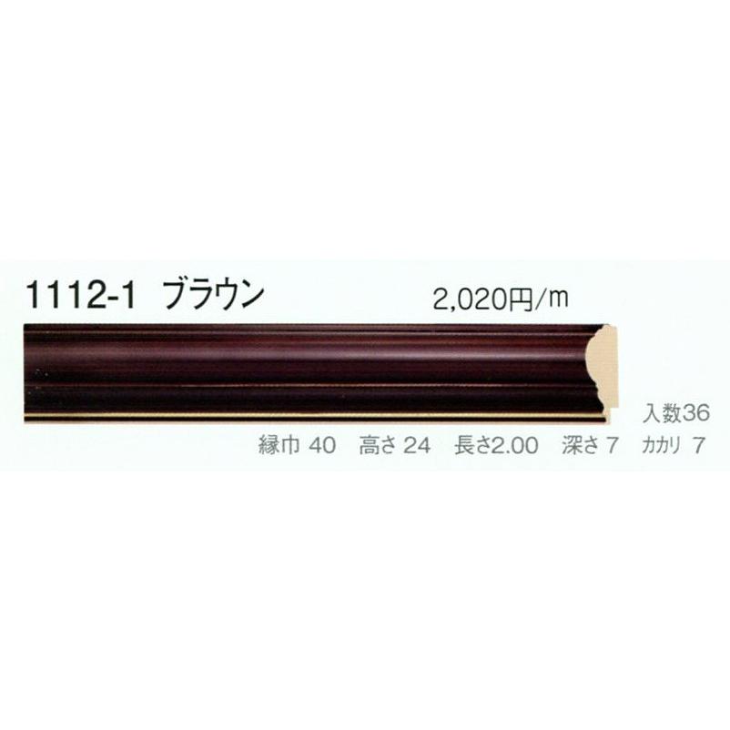 写真立て原料品 原材料 モールディング 木製 1112-1 ２本/１色 赤銅色 楽器、手芸、コレクション-画材、アート用品-額縁