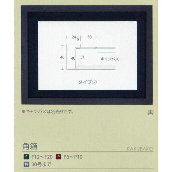 角箱 黒 サイズF15号｜touo｜06