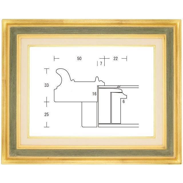 品多く 油彩額 油絵用額縁 黒角花 F25 金 黒 -新品 ad-naturam.fr