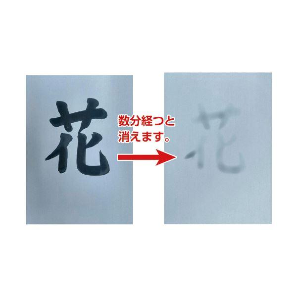 （まとめ）長門屋商店 何度も書ける水筆紙半紙判（240×335mm）黒発色 ナ-SH21 1パック（20枚）〔×2セット〕_1
