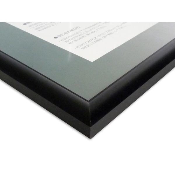 〔 アルミ ポスター額 〕 軽くて使いやすい アルミポスターパネル B1サイズ 728×1030mm ブラック 額 額縁 フレーム