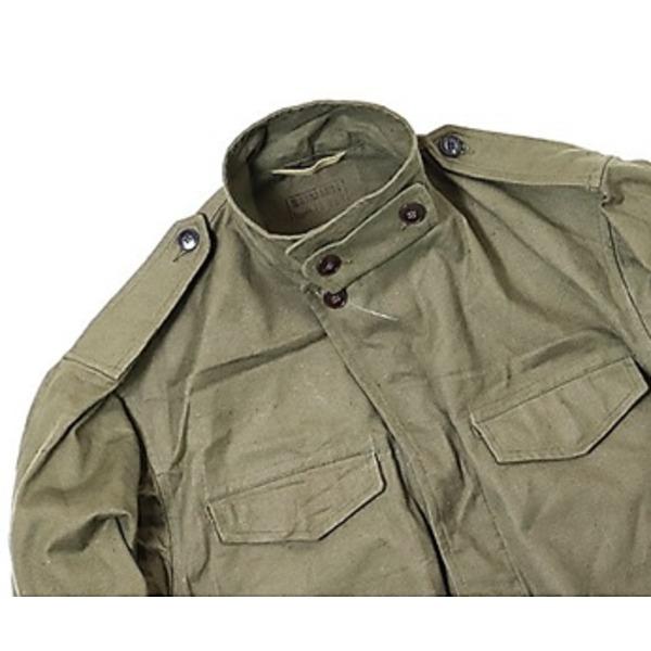 フランス軍放出 M47 フィールドジャケット 26 L相当 綿 未使用 デッドストック ミリタリージャケット ミリタリーウェア 軍モノの画像