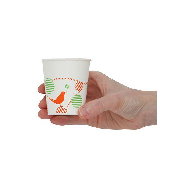 ファーストレイトペーパーカップ ロースタッキング仕様 森のおともだち 150ml（5オンス） FR-53671セット（4000個：1000個×4パック）_4